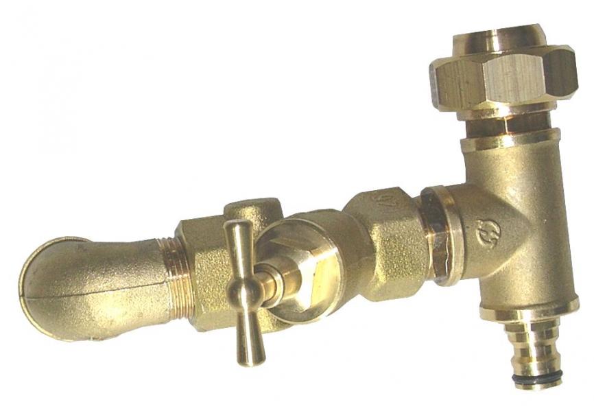 Ventil mit Schlauchanschluss