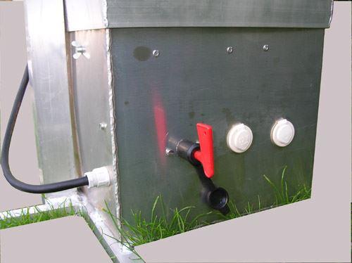 MALS Gartendusche Solar Mobile