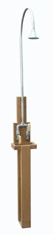 MALS Gartendusche Edelstahl Kalt und Warm