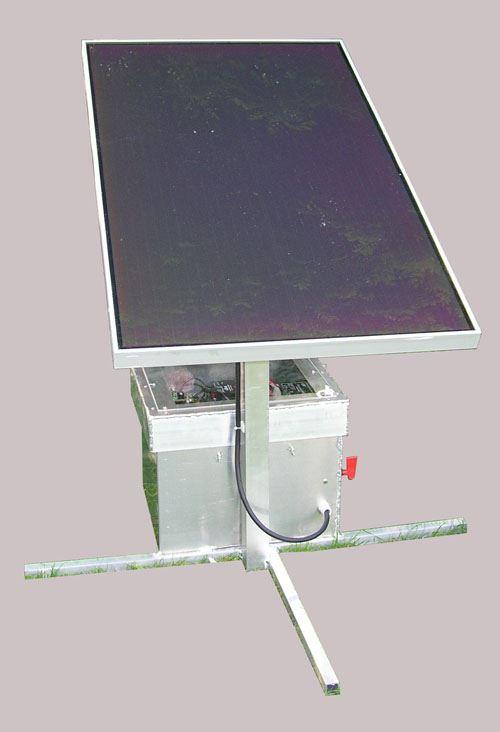 MALS Gartendusche Solar Mobile